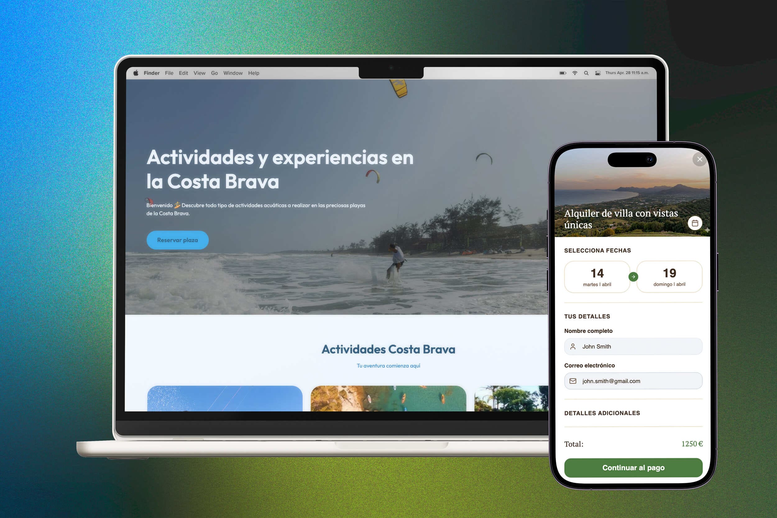 Lanza una página de venta con Kanalio instalado